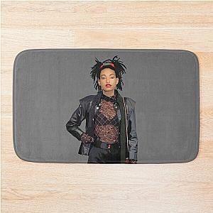 Willow Smith Realistic Digital Art Bath Mat