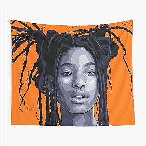 Willow Smith Vector Art Tapestry