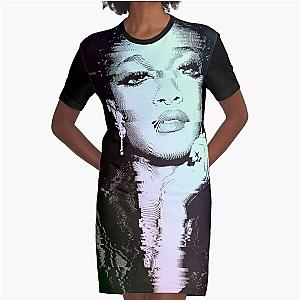 Willow Smith Poster Graphic T-Shirt Dress