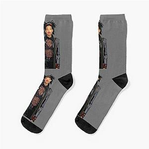 Willow Smith Realistic Digital Art Socks