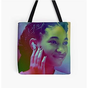 Willow Smith Poster All Over Print Tote Bag