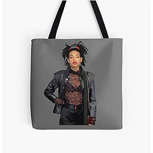 Willow Smith Realistic Digital Art All Over Print Tote Bag