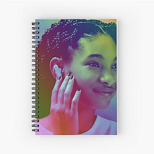 Willow Smith Poster Spiral Notebook