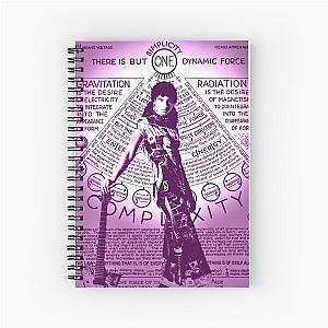 Willow Smith Poster Spiral Notebook