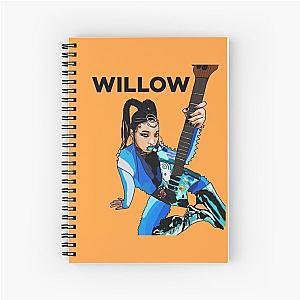 Willow smith poster Spiral Notebook