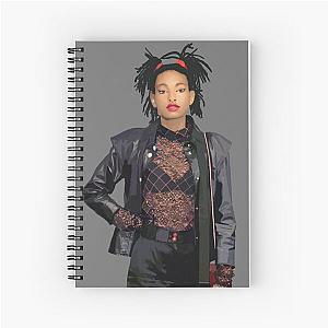 Willow Smith Realistic Digital Art Spiral Notebook