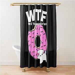 Will Tennyson Fan Shower Curtain