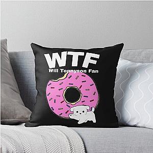 Will Tennyson Fan Throw Pillow