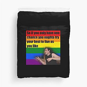 Will Wood Rainbow Flag Duvet Cover