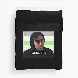 Will Wood Agender Flag Duvet Cover