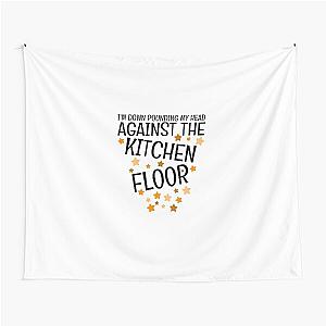 Against The Kitchen Floor Will Wood Design Tapestry