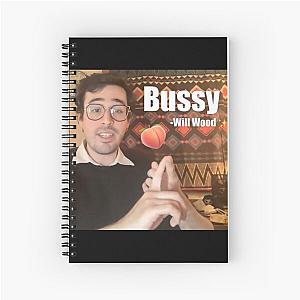 Will Wood Bussy Spiral Notebook