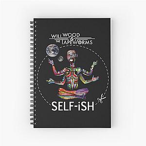 Selfish Self-ish Will Wood Spiral Notebook