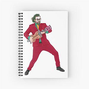 will wood joker goofy goober Spiral Notebook