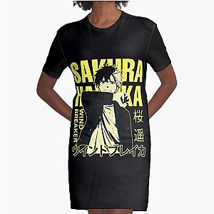 Wind Breaker Essential Graphic T-Shirt Dress