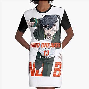 Wind Breaker Essential Graphic T-Shirt Dress