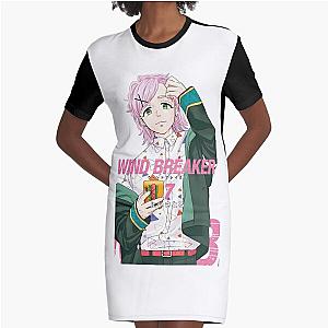 Wind Breaker Essential Graphic T-Shirt Dress
