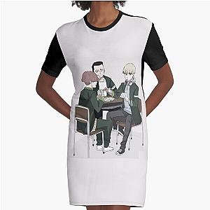 Wind Breaker Most Powerful Characters Graphic T-Shirt Dress