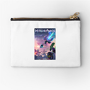 Windblown Embrace The Challenge Windblown Zipper Pouches