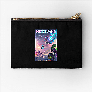 Windblown Embrace The Challenge Windblown Zipper Pouches