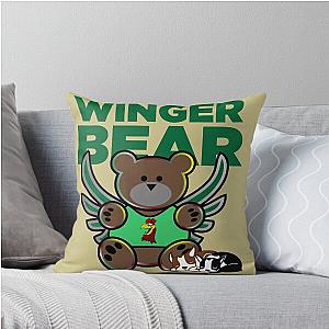 Uncle Randy Winger Bear Throw Pillow