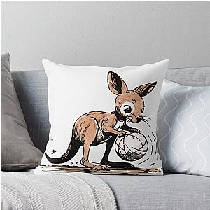 Kangaroo Throw Pillow
