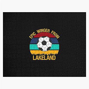 Epic Winger From Lakeland Vintage Soccer Sticker Puzzle