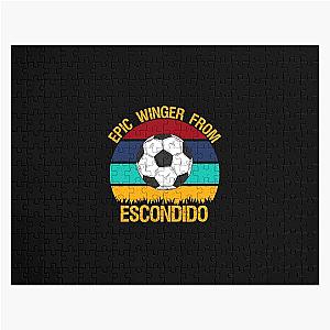 Epic Winger From Escondido Vintage Soccer T-Shirt Jigsaw Puzzle