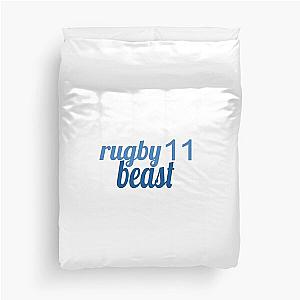A Rugby Beast Winger Duvet Cover
