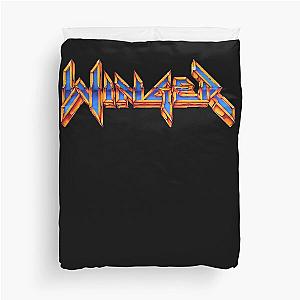 Winger Band Logo Vintage Duvet Cover