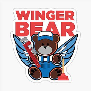 Plumber Bear Sticker