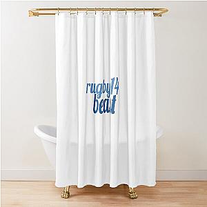 Rugby Beast Winger Shower Curtain