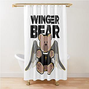 Father Winger Bear Shower Curtain