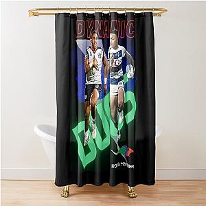 Dynamic Shower Curtain

Or if you want a bit more exact, Dynamic Essential Shower Curtain
