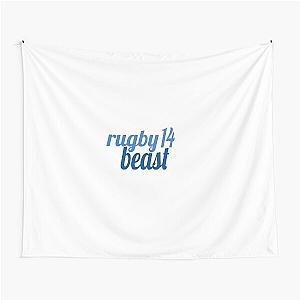 Rugby Beast Winger Tapestry