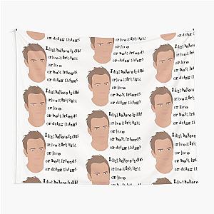 Jeff Winger Community Fan Art Tapestry