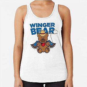 Cowboy Bear Racerback Tank Top