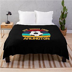Epic Vintage Soccer Sticker Throw Blanket