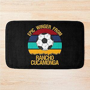 Epic Vintage Soccer Classic From Rancho Cucamonga T-Shirt Bath Mat