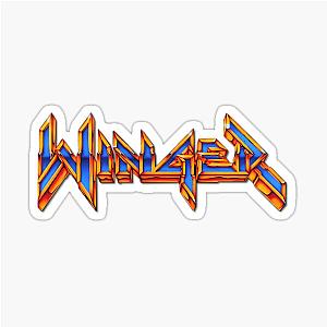 Winger Band Logo Vintage Sticker