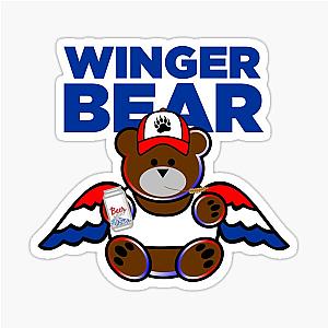 Redneck Biker Bear Sticker