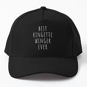 Best Ringette Winger Design Baseball Cap