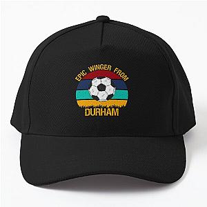 Epic Vintage Baseball Cap From Durham Soccer Sticker Winger