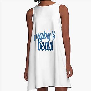 Rugby beast winger A-line dress