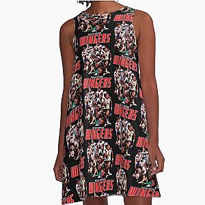 Warriors A-Line Dress
