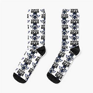 Leather Bear Socks