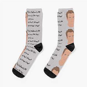 Jeff Winger Community Fan Art Socks