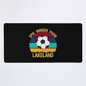 Epic Winger From Lakeland Vintage Soccer Sticker Mat