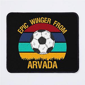 Epic Winger From Arvada Vintage Soccer Mouse Pad