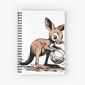 Kangaroo Spiral Notebook